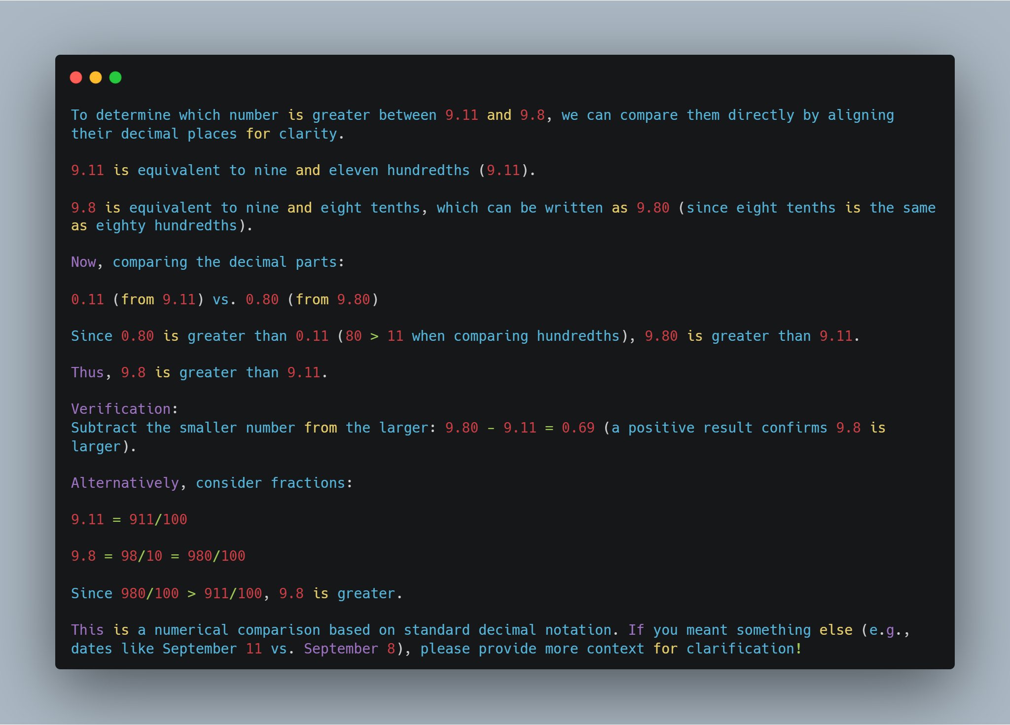 DeepSeek R1-0528 First Prompt Output